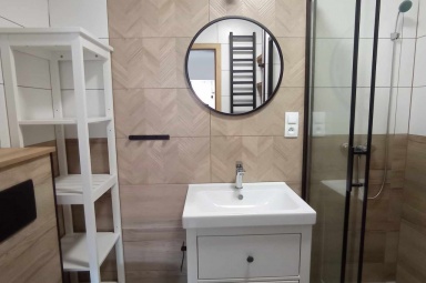 Apartament - łazienka