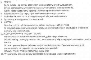 REGULAMIN PORZĄDKOWY