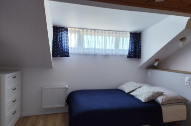 Apartament - sypialnia na poddaszu