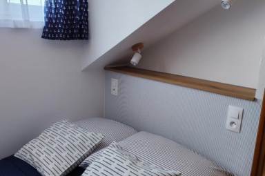 Apartament - sypialnia na poddaszu