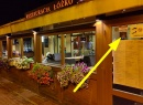 Restauracja ŁÓŻKO - naklejka potwierdzająca udział w programie Karta Jastarnia