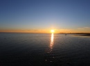 Zachód słońca- widok znad Zatoki Puckiej