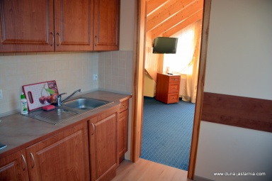 aneks kuchenny w apartamencie 4-os.