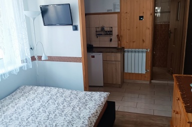 studio z łazienką i aneksem kuch